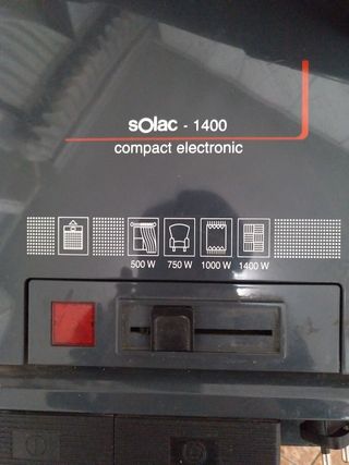 ASPIRADORA SOLAC 1400 de segunda mano por 30 EUR en Santurtzi en WALLAPOP