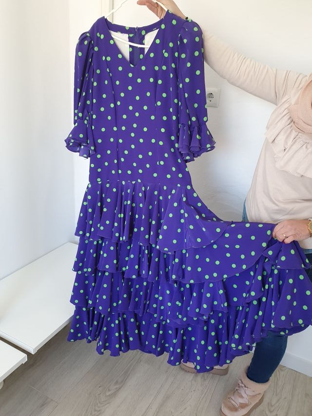 Traje de flamenca o gitana