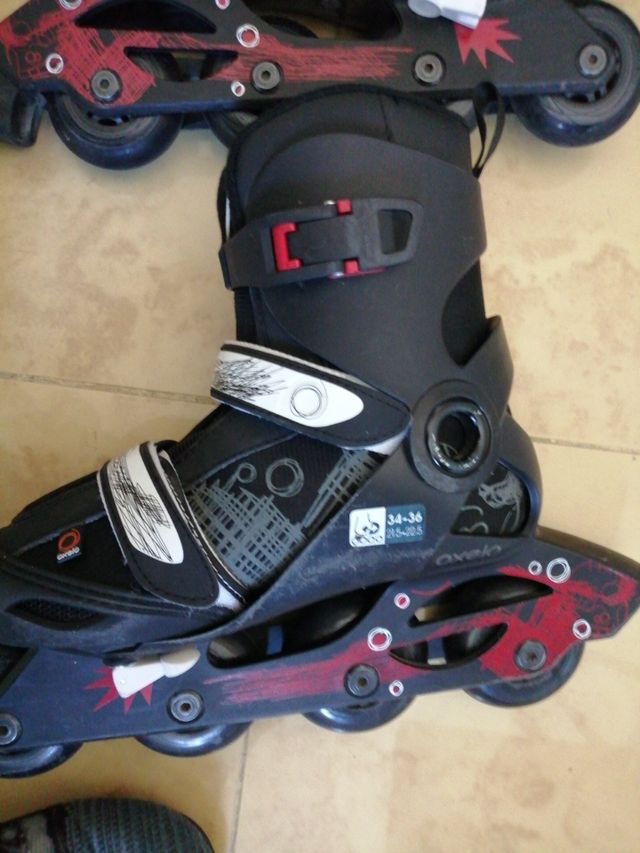 Patines linea 4 ruedas OXELO