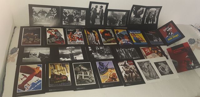 carteles de guerra cilvil y la II guerra mundial