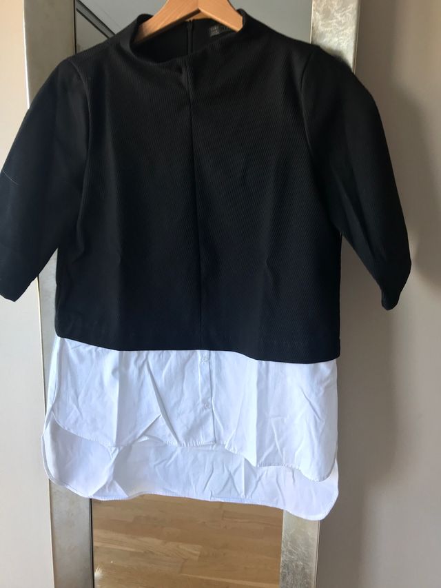 Blusa camisera de ZARA