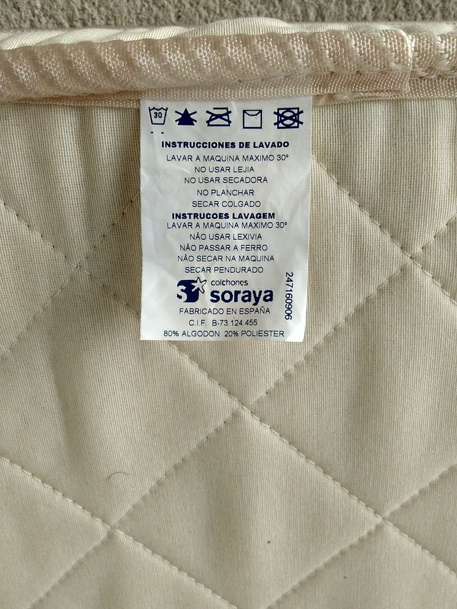 Colchon de cuna 130 x 80