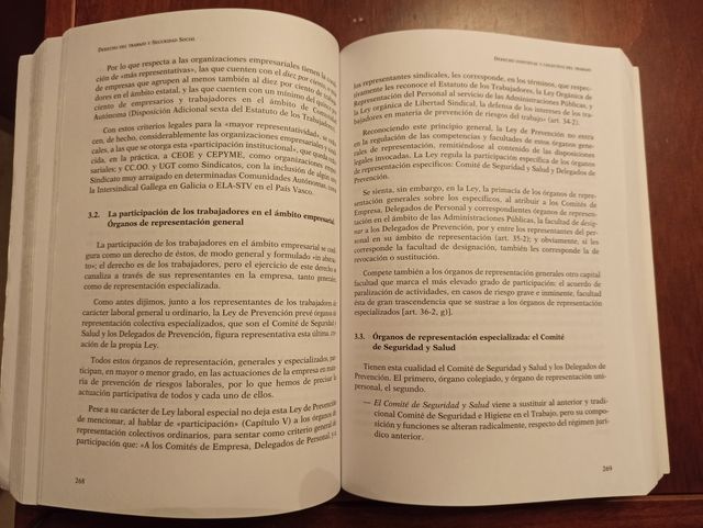 Libro Derecho del Trabajo y de la Seg. Social