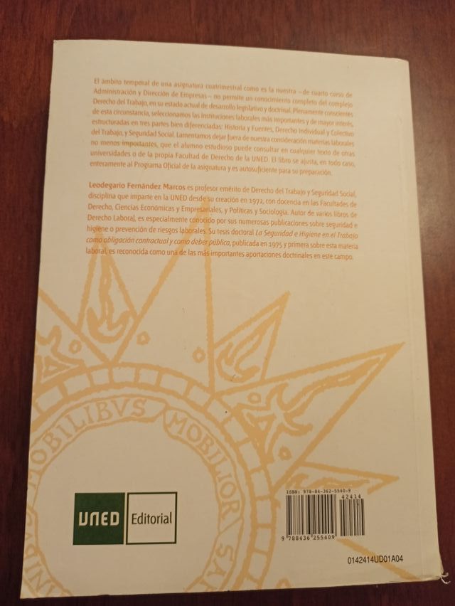 Libro Derecho del Trabajo y de la Seg. Social