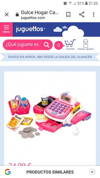 caja registradora juguete juguettos