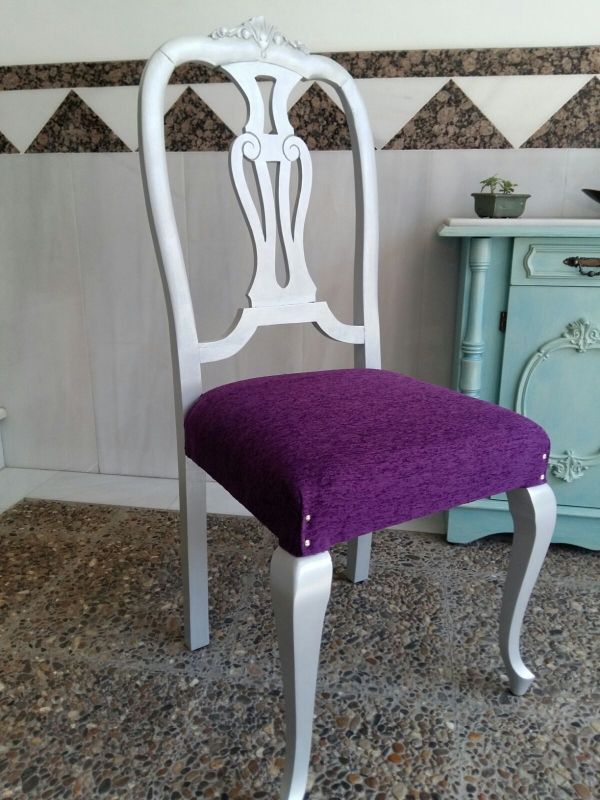 Sillas de madera estilo isabelino