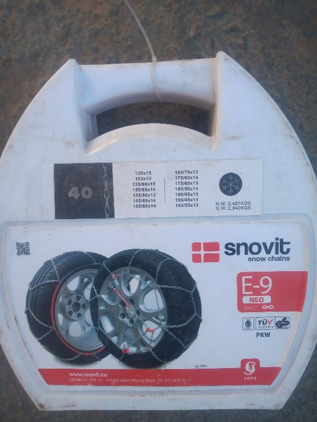 Cadenas de nieve R13 R14 y R15