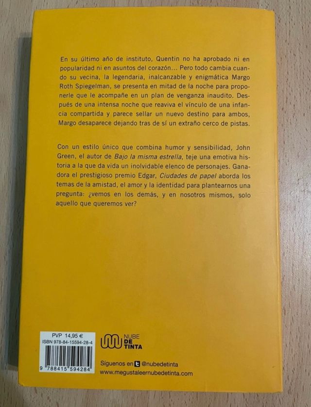 Ciudades de Papel - John Green