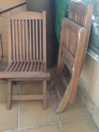 sillas madera exterior segunda mano sillas madera exterior segunda mano