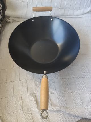 Sartén de segunda mano en la provincia de Zaragoza en WALLAPOP Crafond inducción 28 cm, 2 mango de profundidad cacerola con