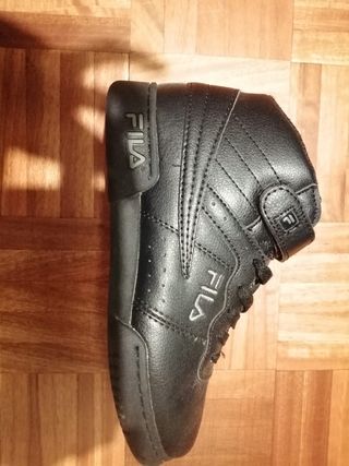 zapatillas fila negras mujer