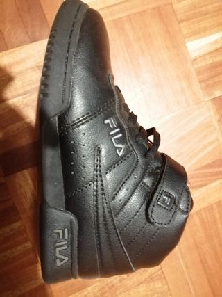 zapatillas fila negras mujer