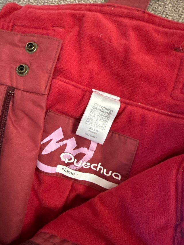 Conjunto nieve niño/a