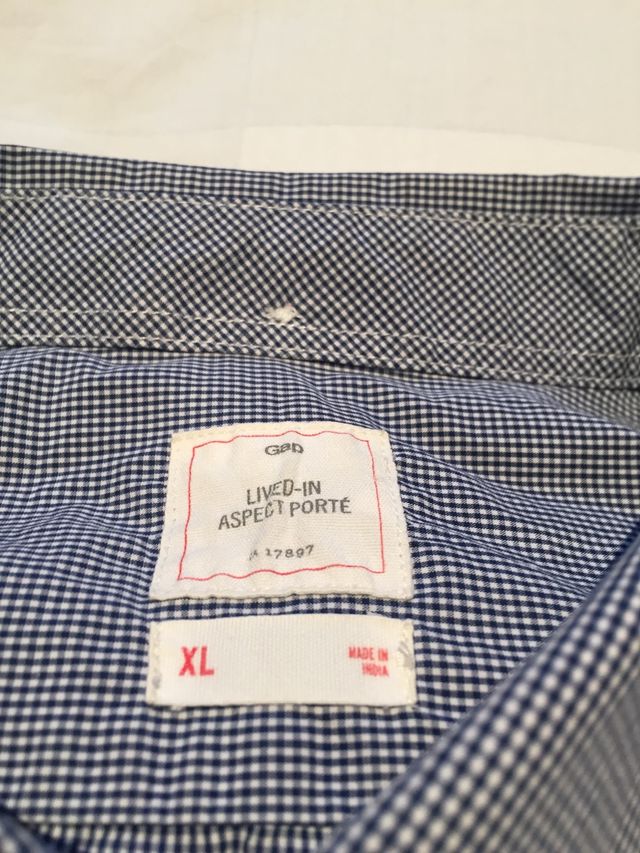 Camisa a cuadros GAP