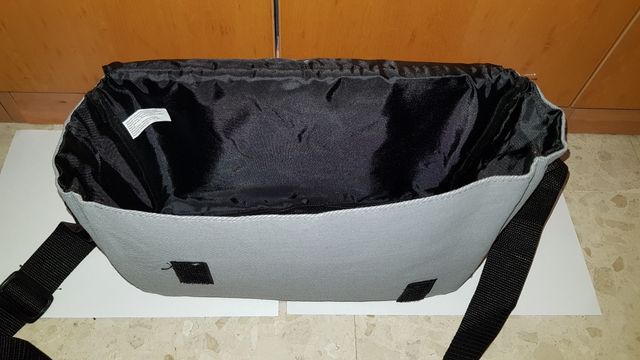 Bandolera de tela con correa