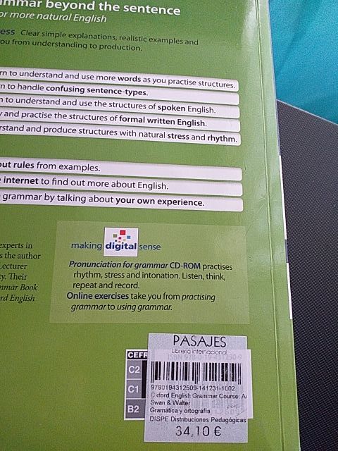 Oxford English grammar course Advanced