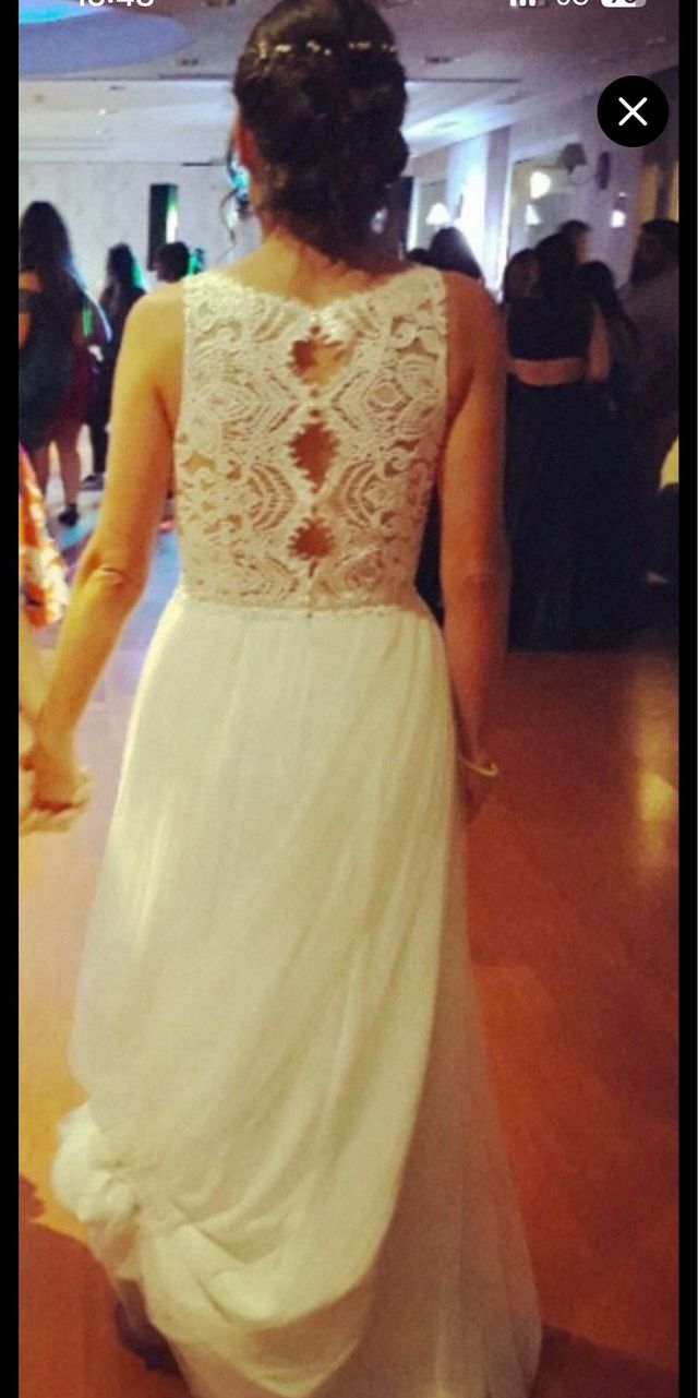 Vestido de novia Luna de bodas