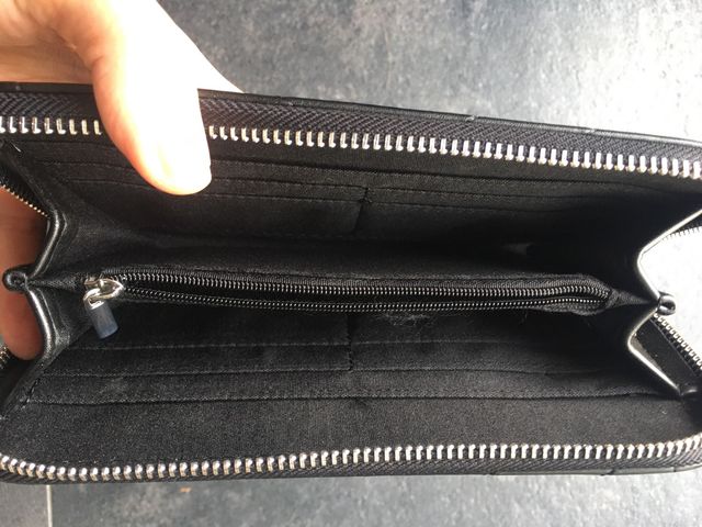 NUOVO portafoglio nero da donna