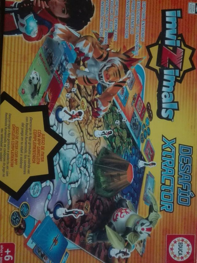 juego invizimals..desafio xtractor