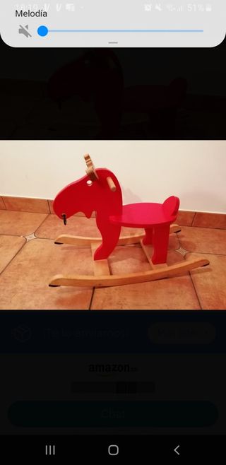 caballito de madera ikea