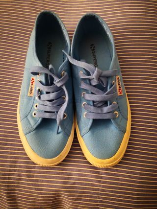 superga verde botella