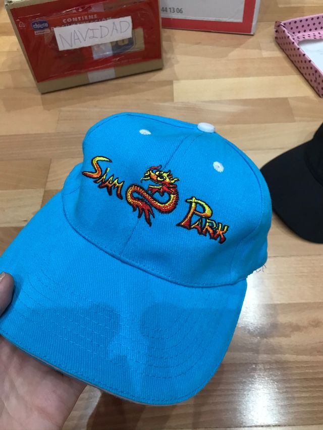 Gorra azul