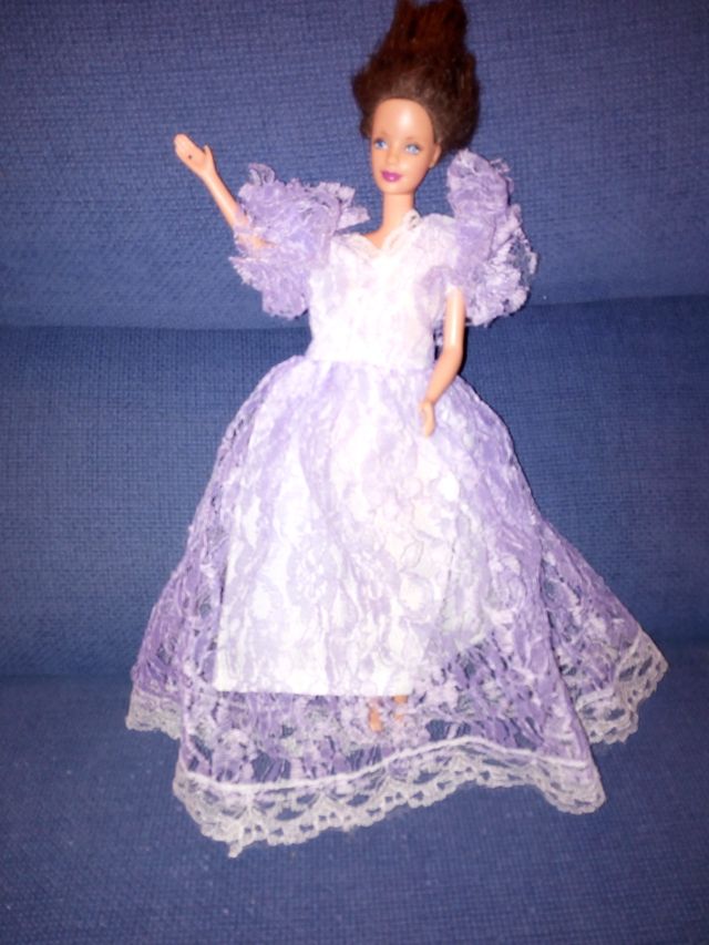 Vestidos de Barbie antigua.