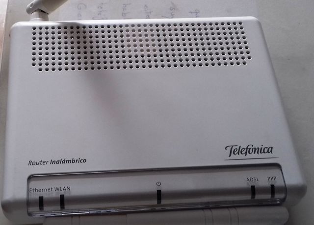 Router ADSL Movistar, 2 routers