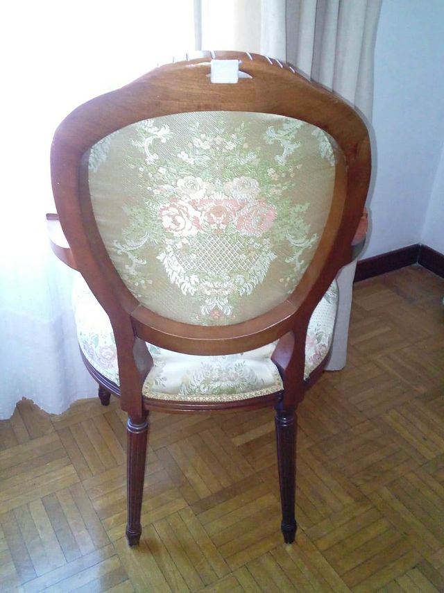Sillón vintage estilo Luis XIV