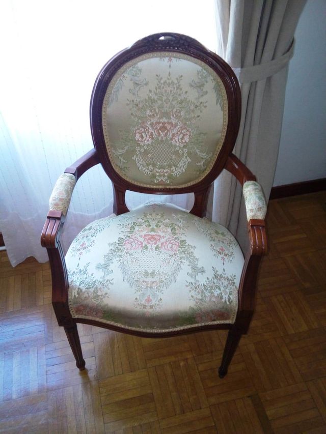 Sillón vintage estilo Luis XIV