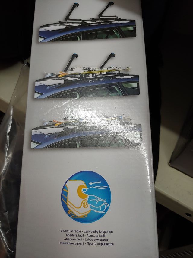 porta esquis y snowboard