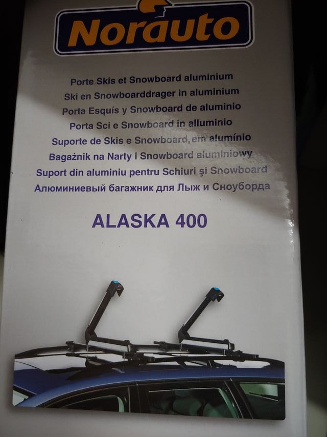 porta esquis y snowboard