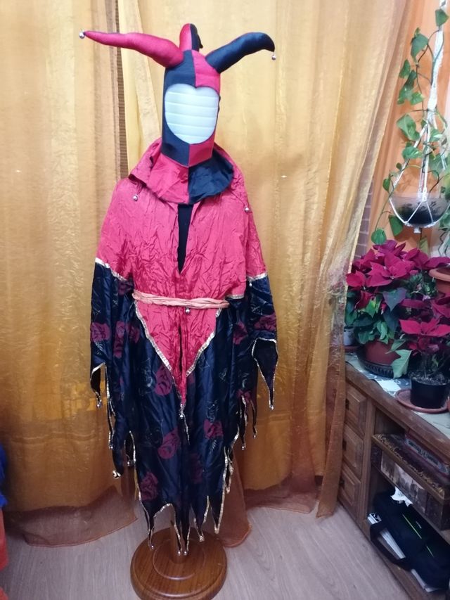 dos disfraces de arlequín 