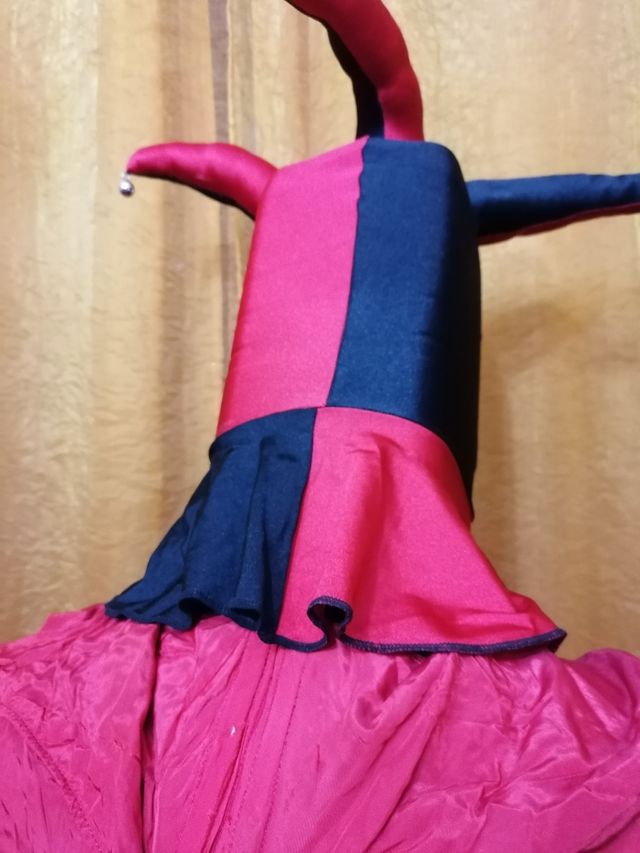 dos disfraces de arlequín 