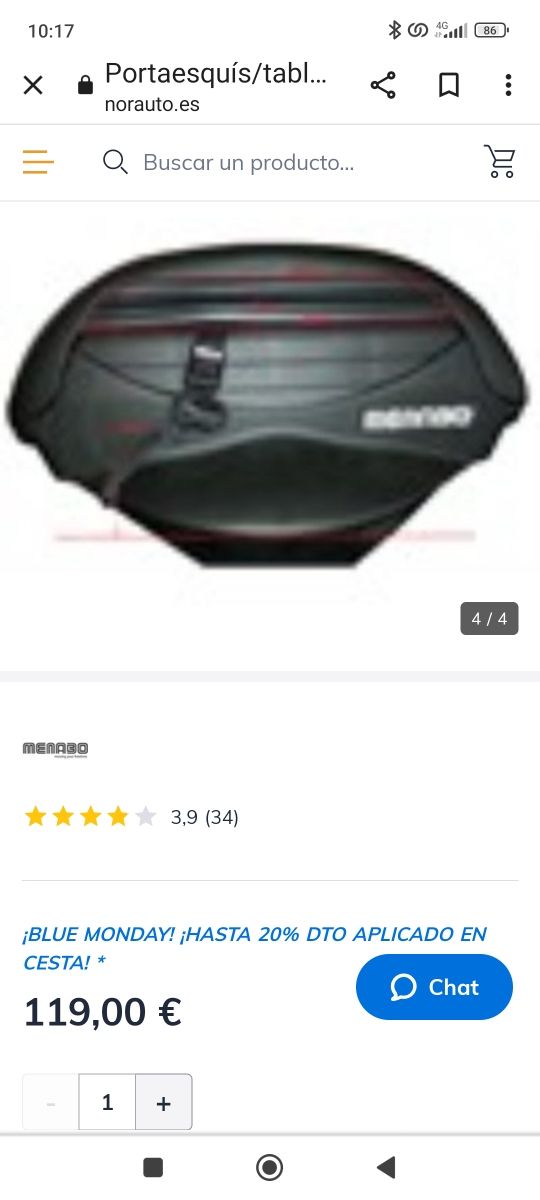 porta tablas y esquis Aconcagua