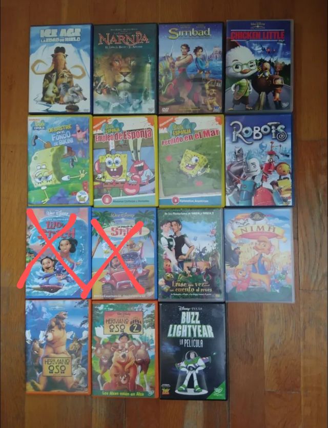 Películas infantiles DVD