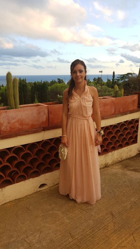 vestido de fiesta tintoretto