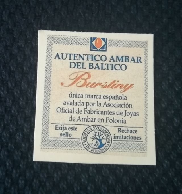 Brazalete  de  ámbar