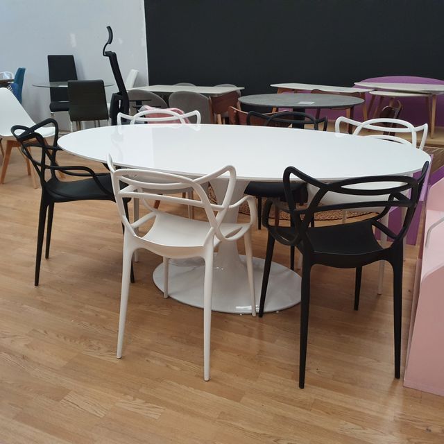 NUOVE sedie bianche/nere