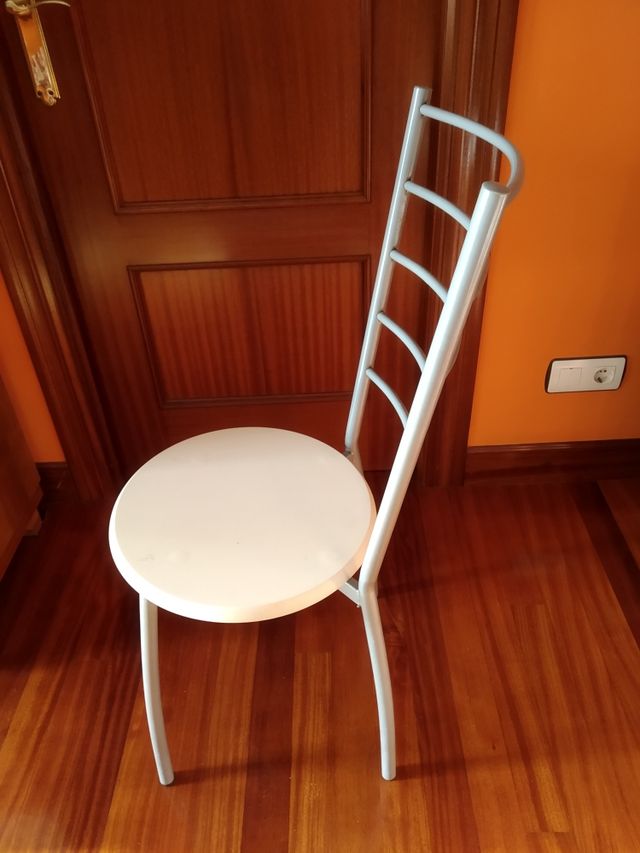 Sillas De Cocina Blancas