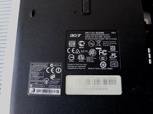 Custodie per laptop ACER ASPIRE 5542
