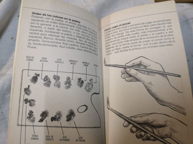 Libro de pintura: Consejos sobre pintura al óleo