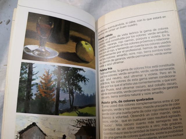 Libro de pintura: Consejos sobre pintura al óleo