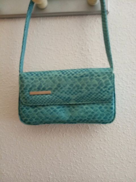 bolso turquesa