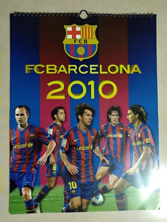 CALENDARIO 2010 FC BARCELONA