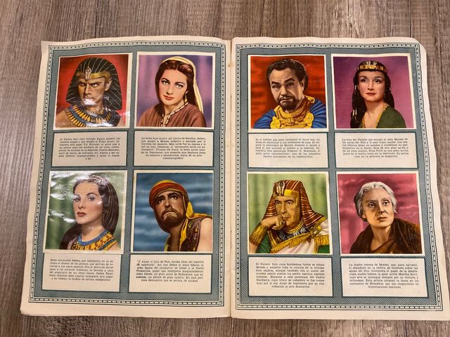 album di adesivi I DIECI COMANDAMENTI