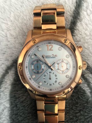 Reloj massimo dutti de segunda mano por 34 € en A Bandeira reloj chrono massimo dutti | Reloj de oro, Oro rosa, Oro