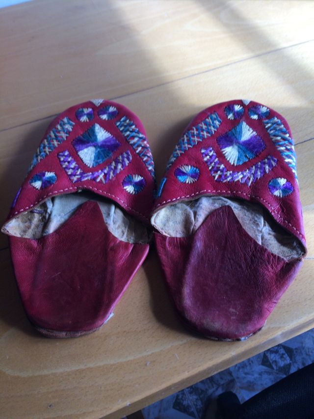 Scarpe souvenir dal Marocco