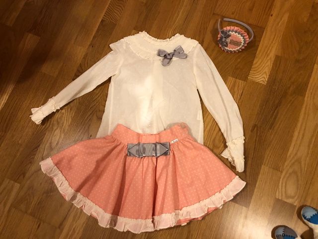 Conjunto y tocado Miranda