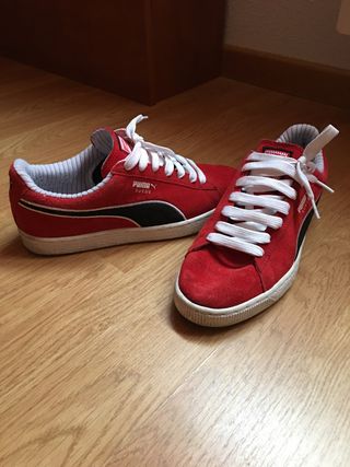 puma rojas hombre